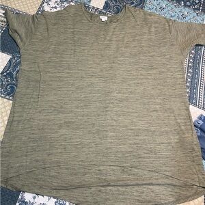 LuLaRoe Olive Green Tunic Top